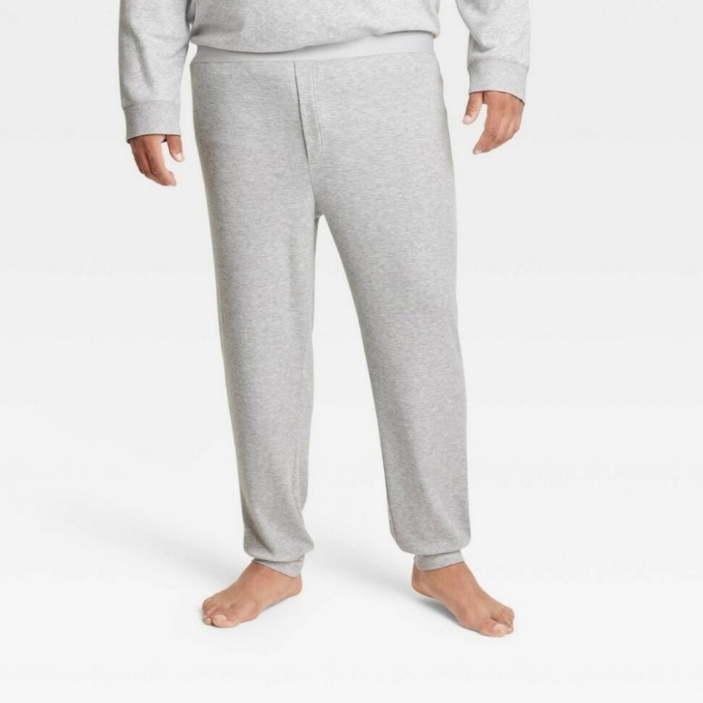 🆕️ Wondershop Men's Thermal Lightweight Pajama Pants, Gray